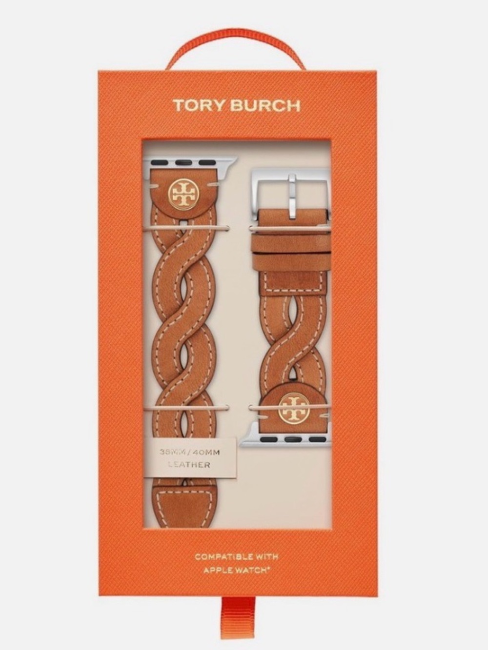 Tory Burch Miller Braided Watch Band